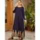 KNOW DREAMA Women Dress  Bodycon Dress  Floor-Length  Bohemian  Batwing Sleeve  Women Clothing  Woman Dress