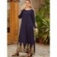 KNOW DREAMA Women Dress  Bodycon Dress  Floor-Length  Bohemian  Batwing Sleeve  Women Clothing  Woman Dress